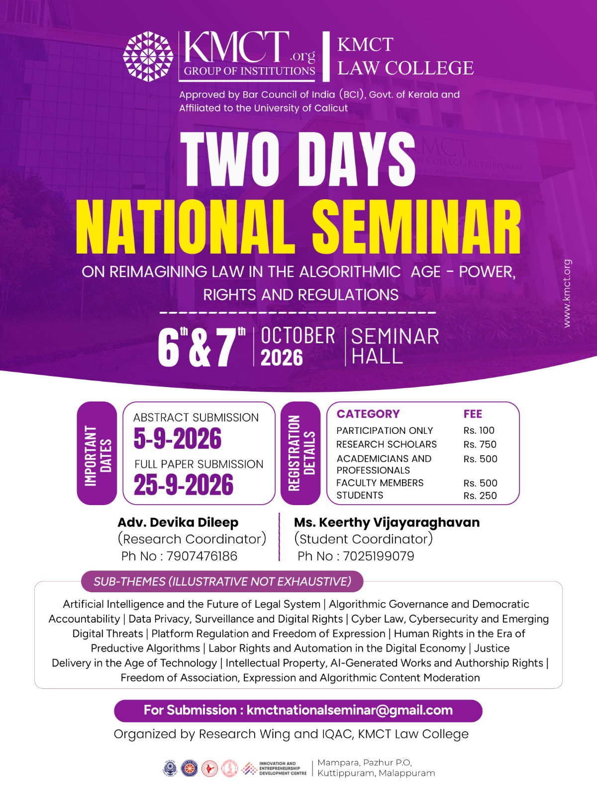 Two-Day National Seminar 2026